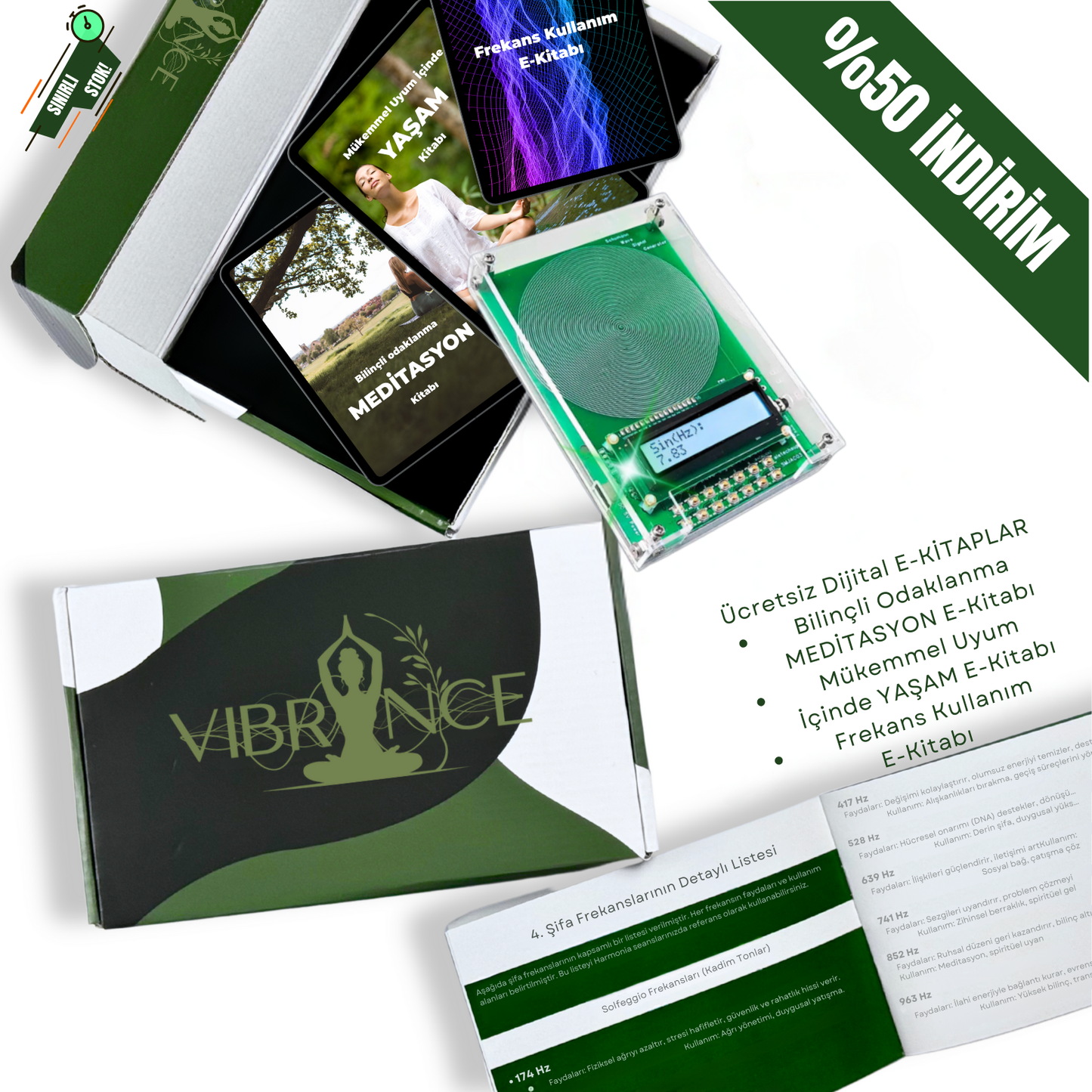 Vibrance® Temel Paket Biyo-Frekans Sistemi