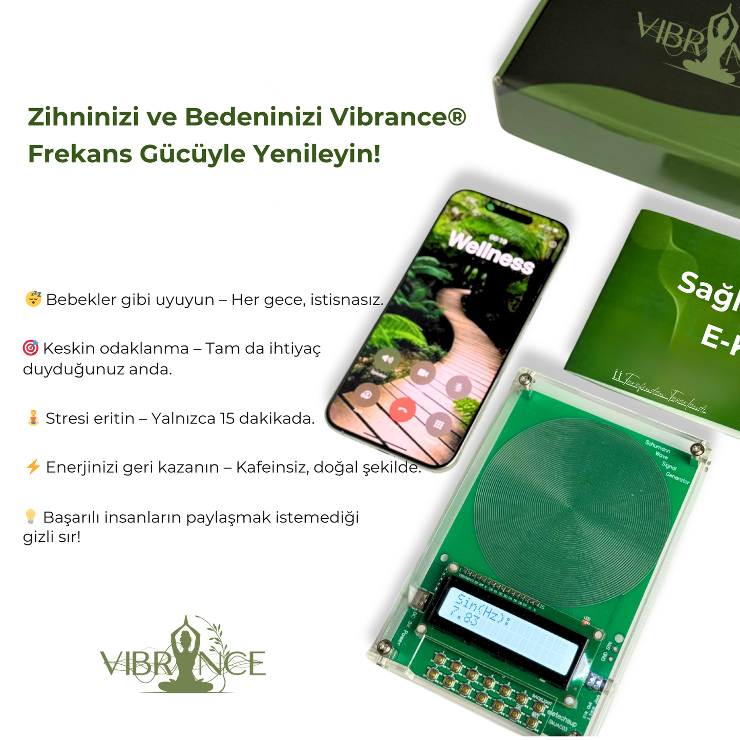 Vibrance® Temel Paket Biyo-Frekans Sistemi